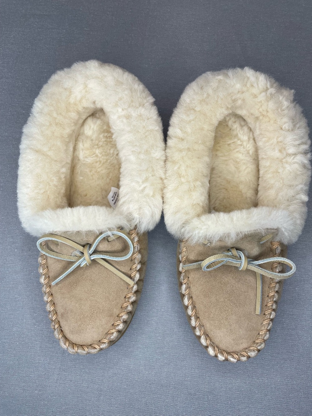 Llbean Wicked Good Slippers Shearling-Lined Moccasins